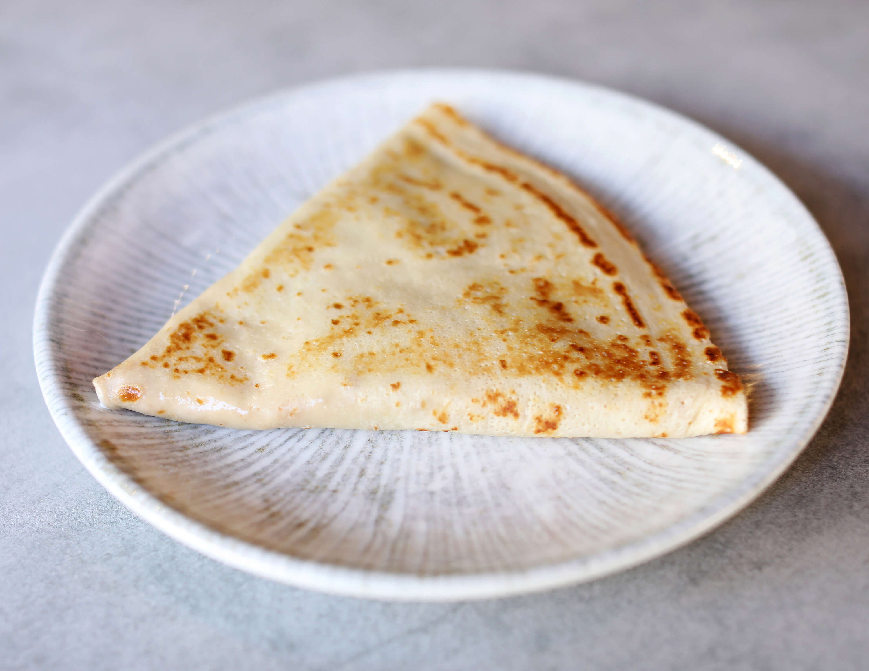 Pumpkin and walnut crepe