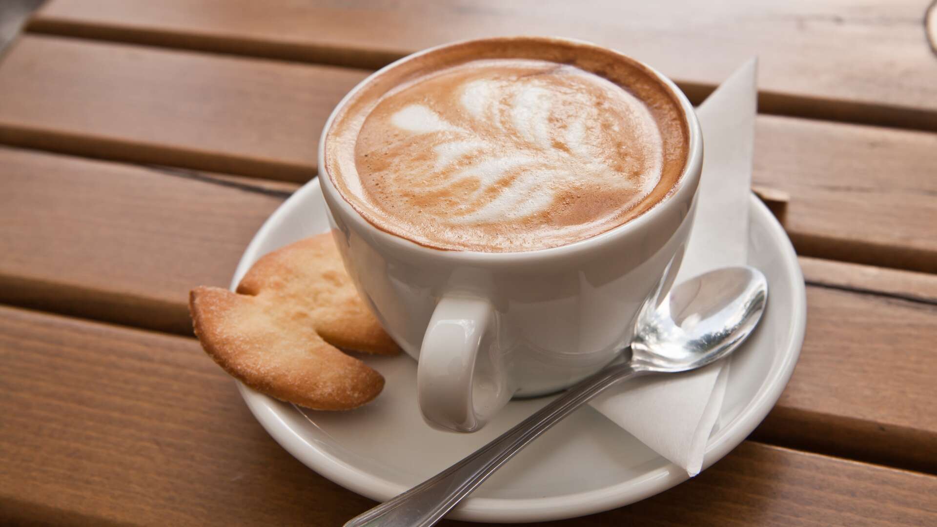 Classic Brewed Filter Coffee with Milk