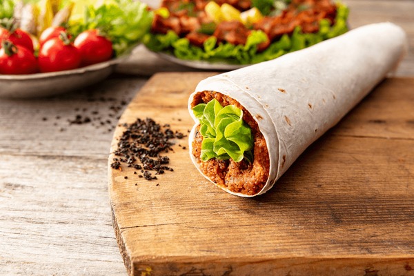 Çiğköfte wrap
