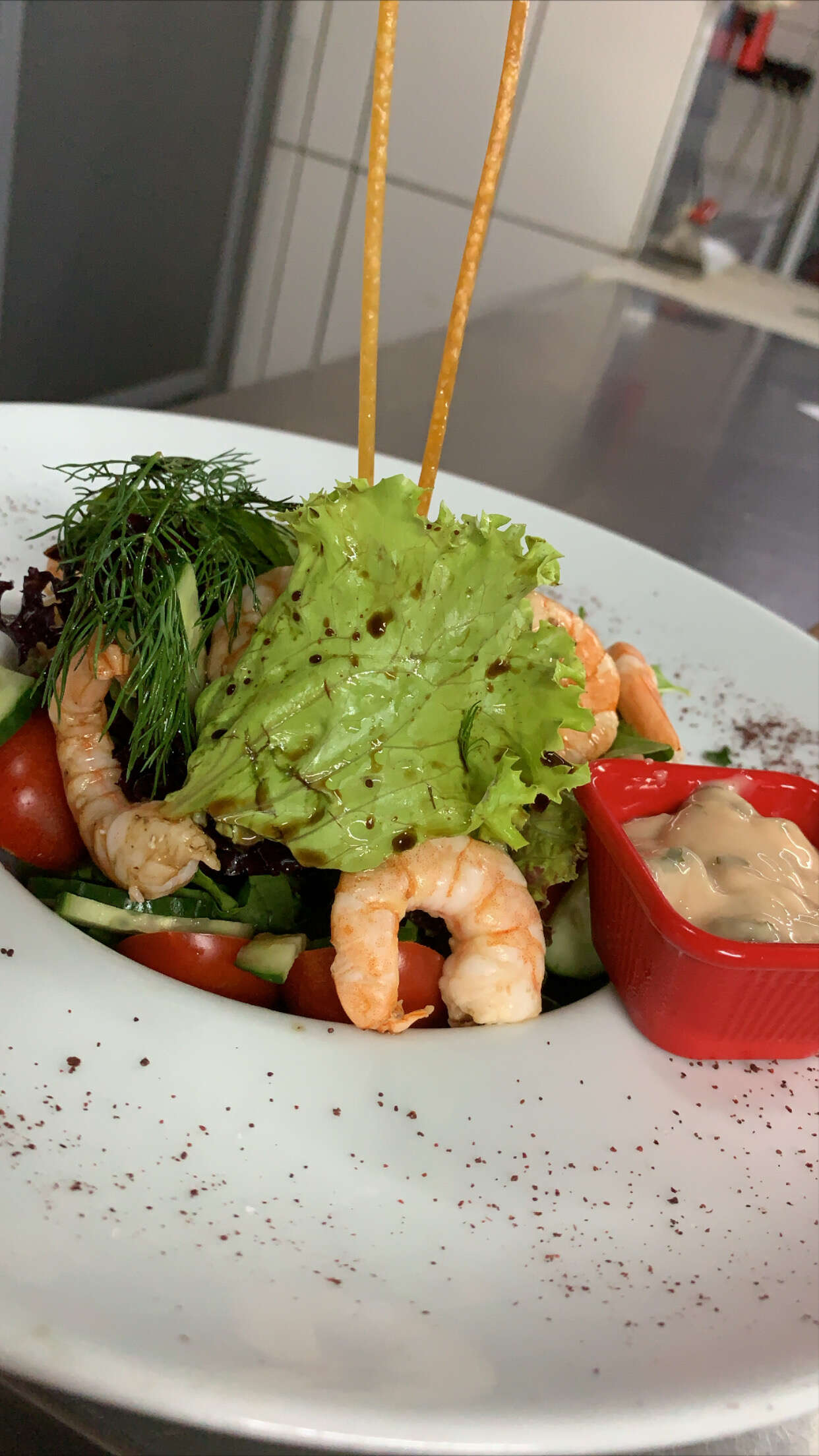 Karides Salata