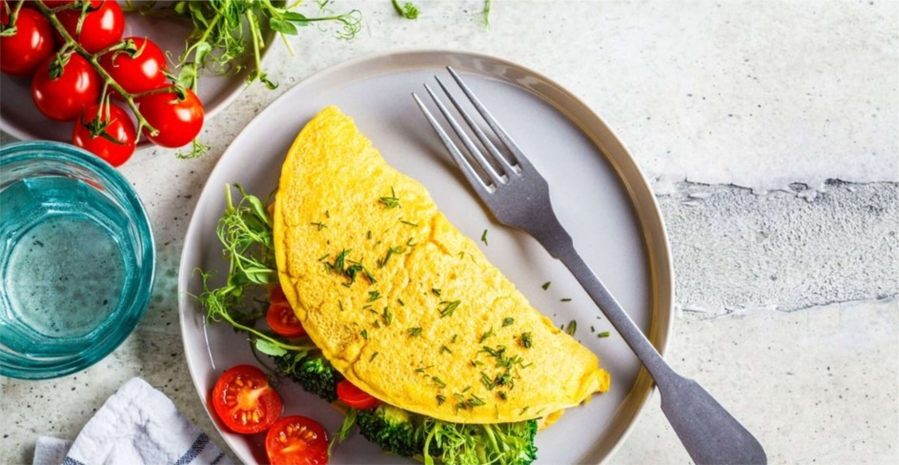 Plain omelette