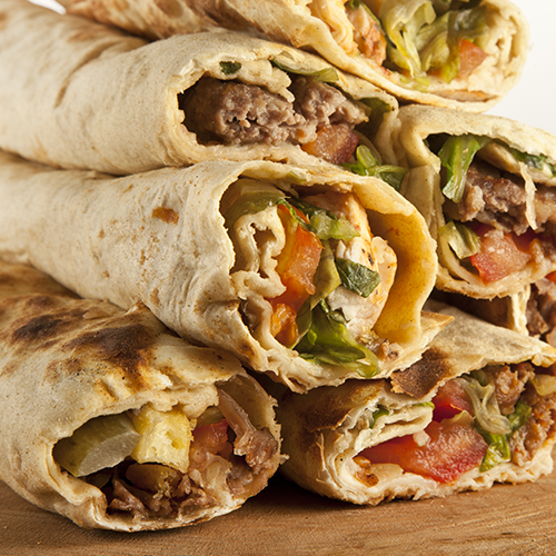 Et Şiş Dürüm (Meat Skewer Wrap)