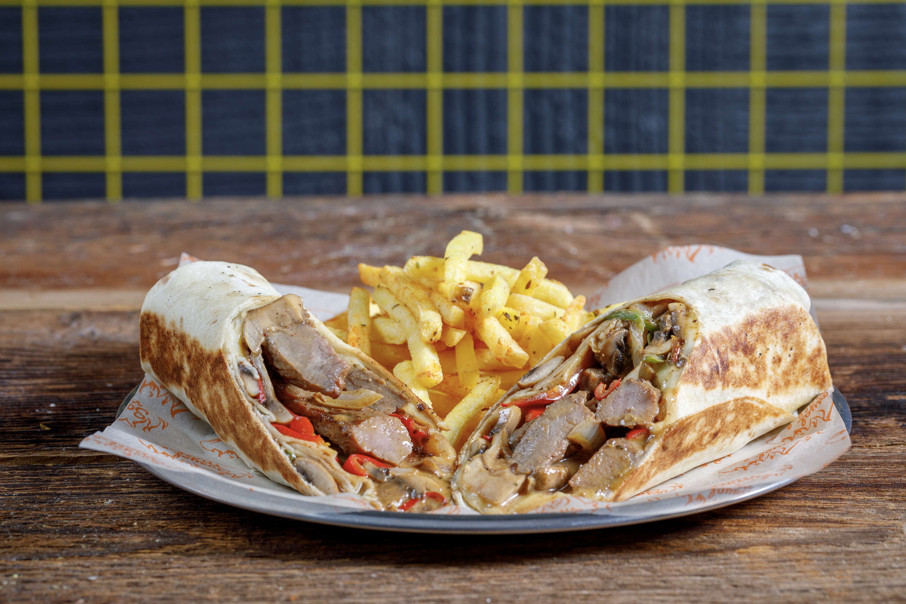 Beef wrap
