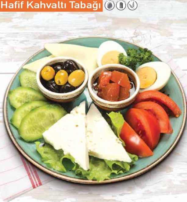Hafif Kahvaltı Tabağı
