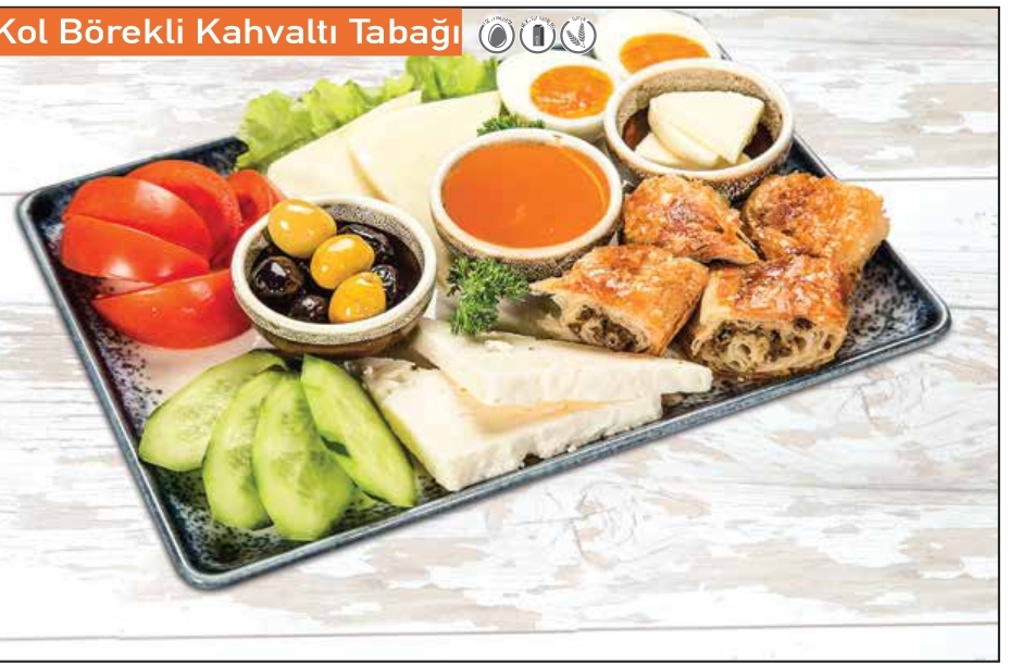 Kol Börekli Kahvaltı Tabağı