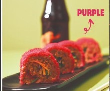 Purple Sushi Rolls