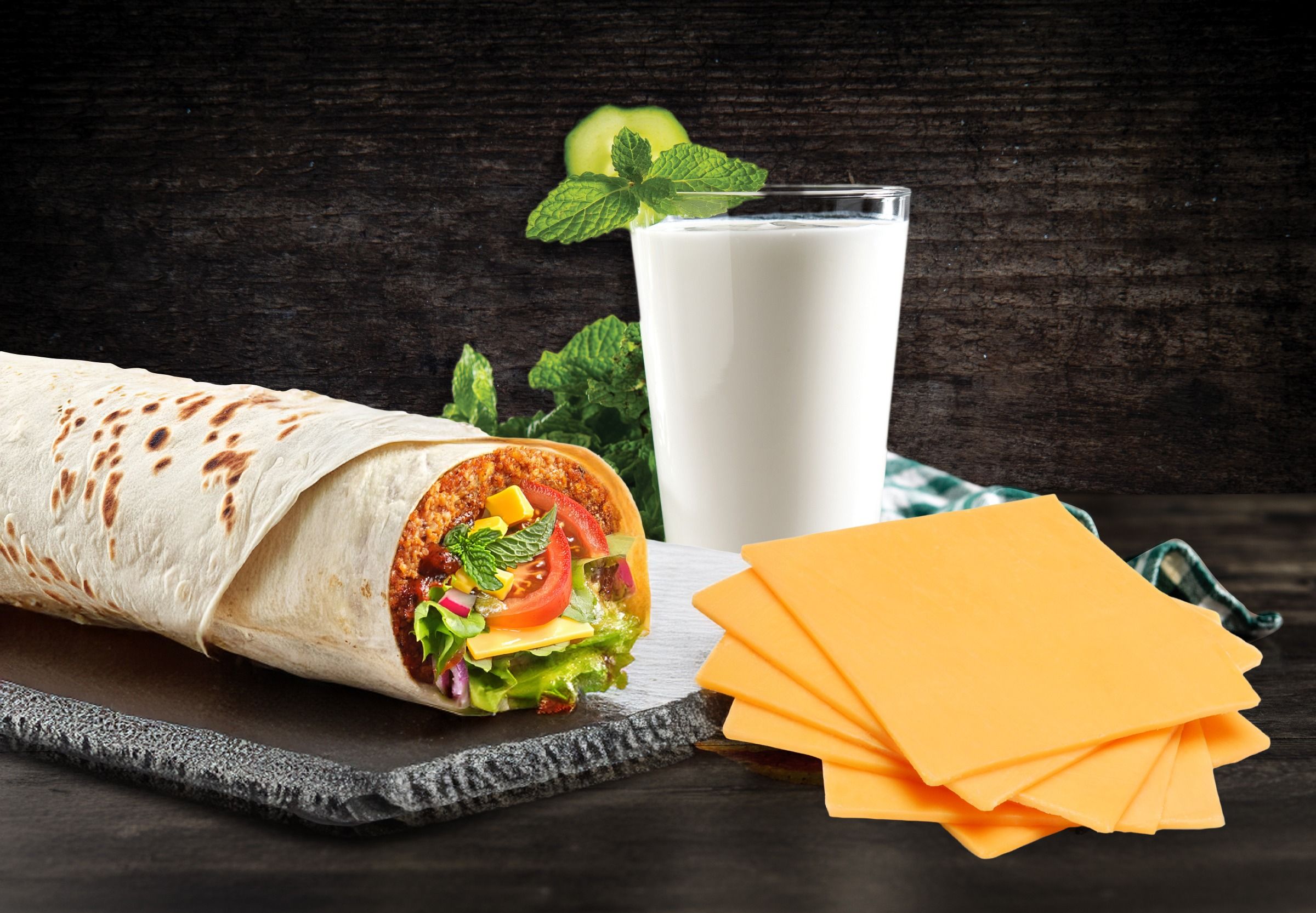 Cheddarlı Dürüm
