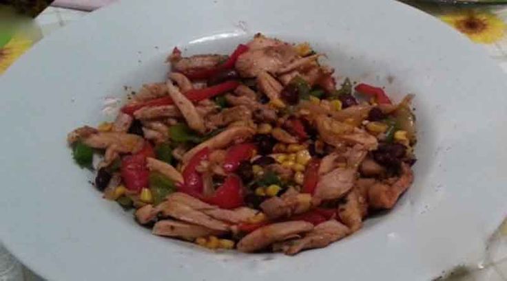 Meksikan Usülü Tavuk (Mexican Chicken)