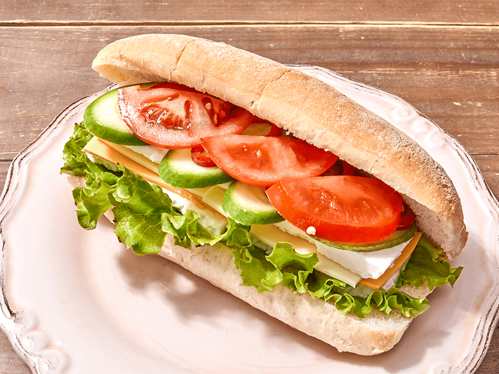 Hellimli sandviç (With ham)