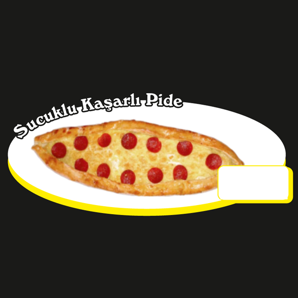 Sucuklu Kaşarlı Pide