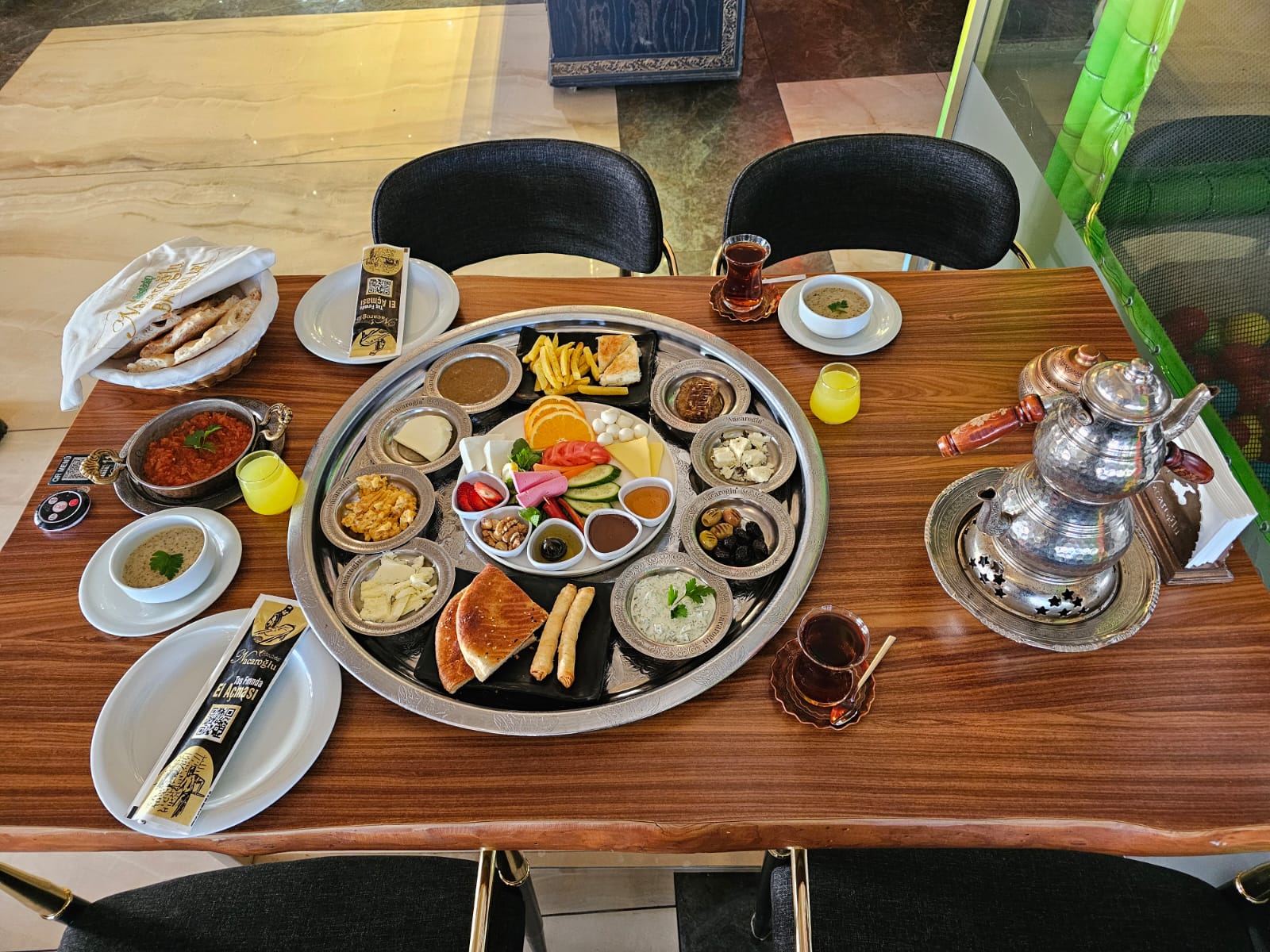 Nacar Turkish Breakfast Spread (Per Person)