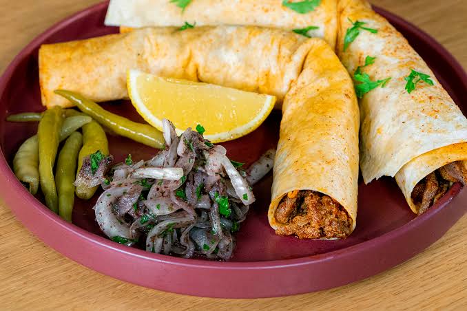 Tavuk lavaş tantuni 