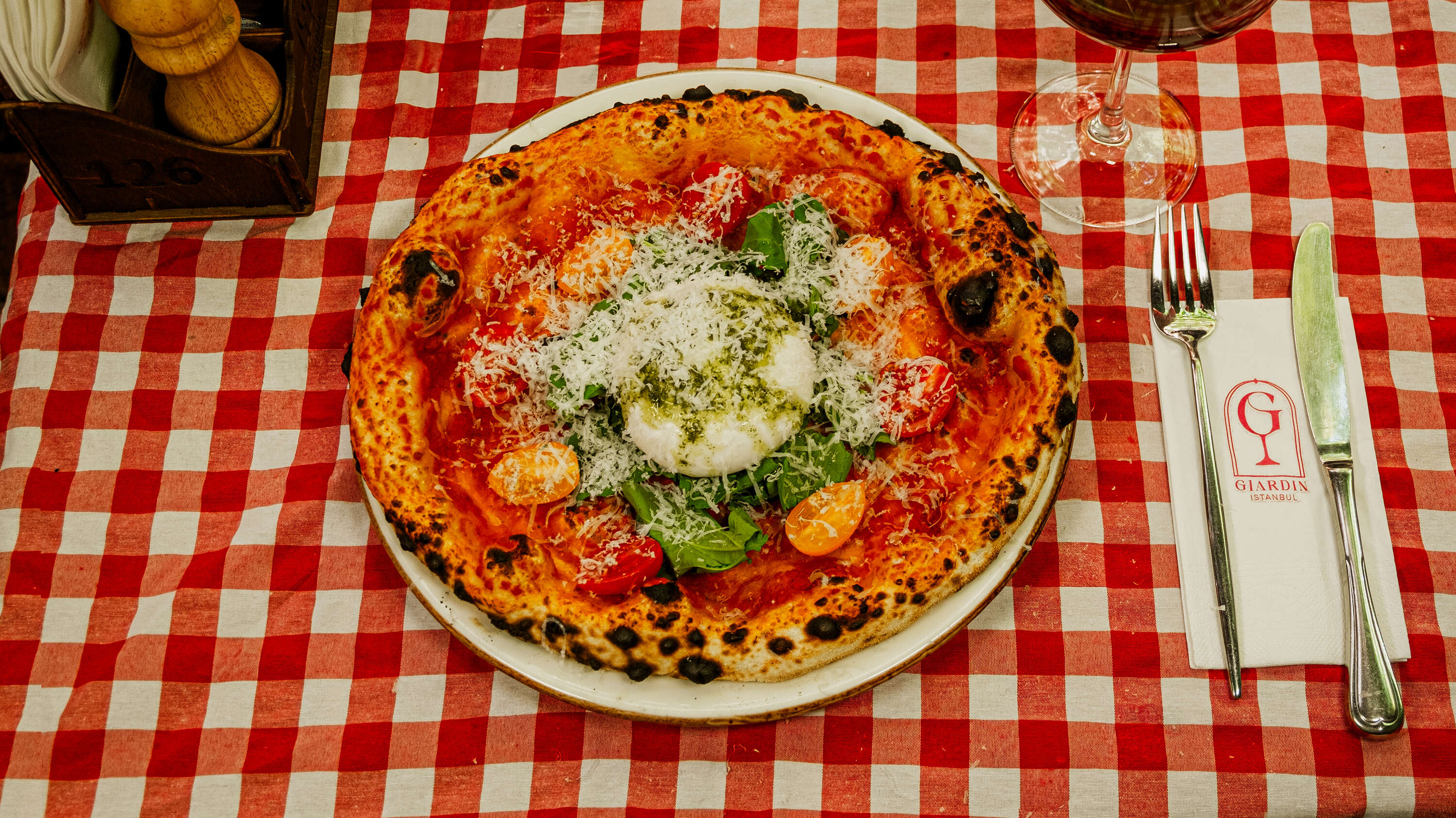 Burrata Pizza