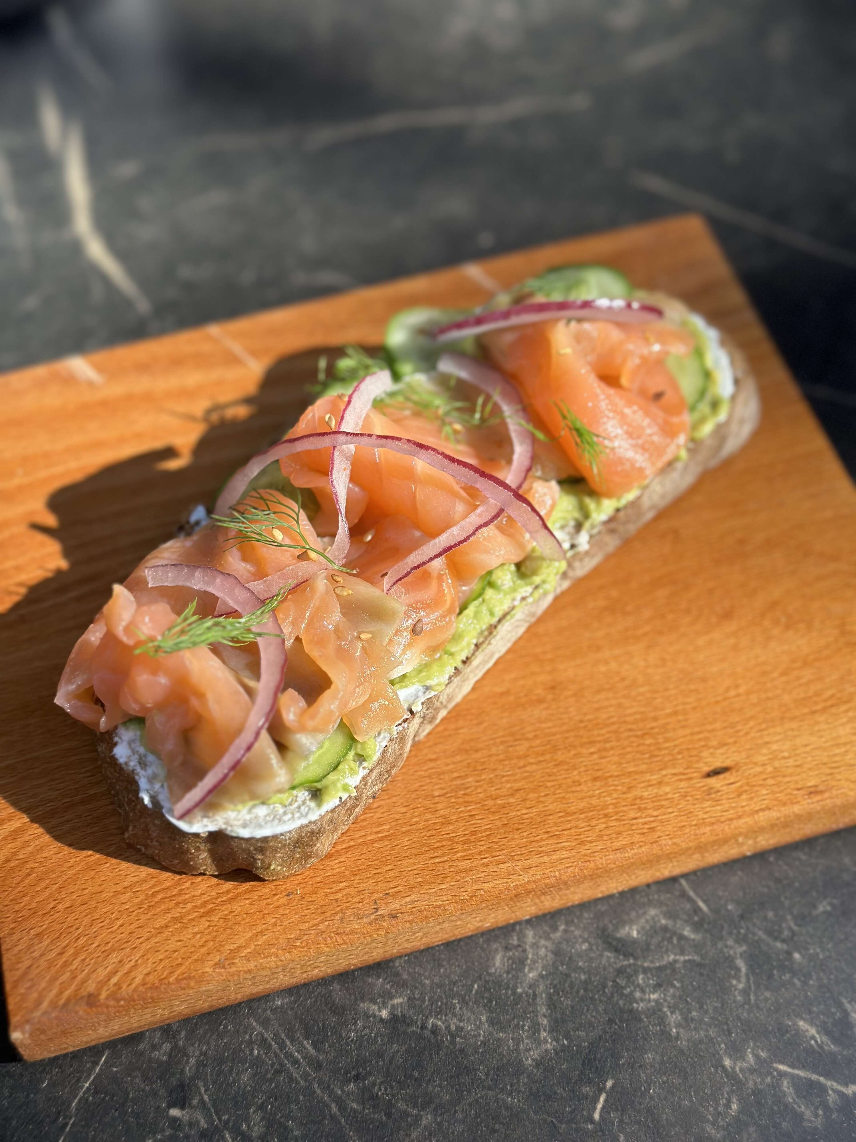 Salmon Toast