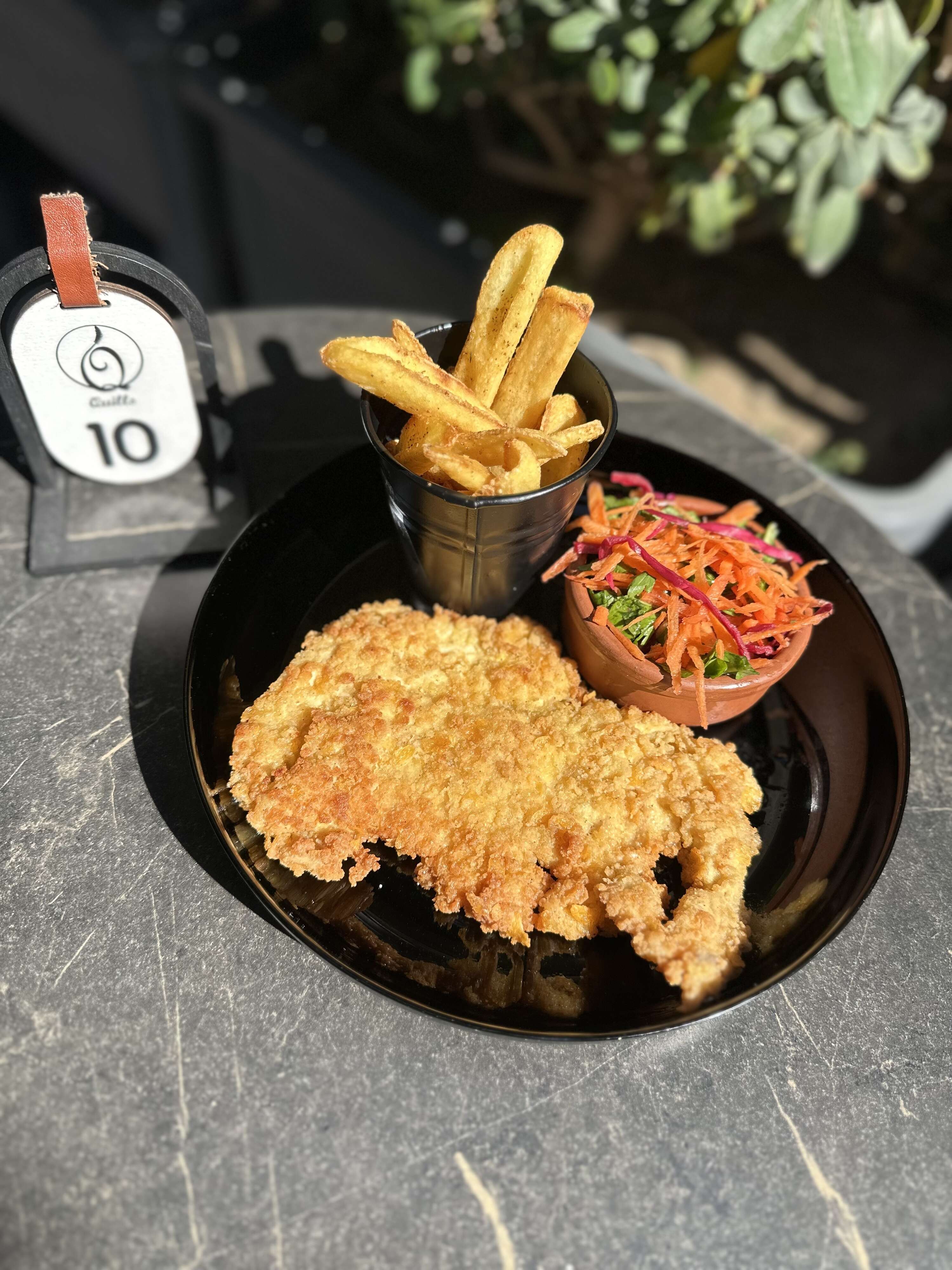 Schnitzel + French Fries (S)