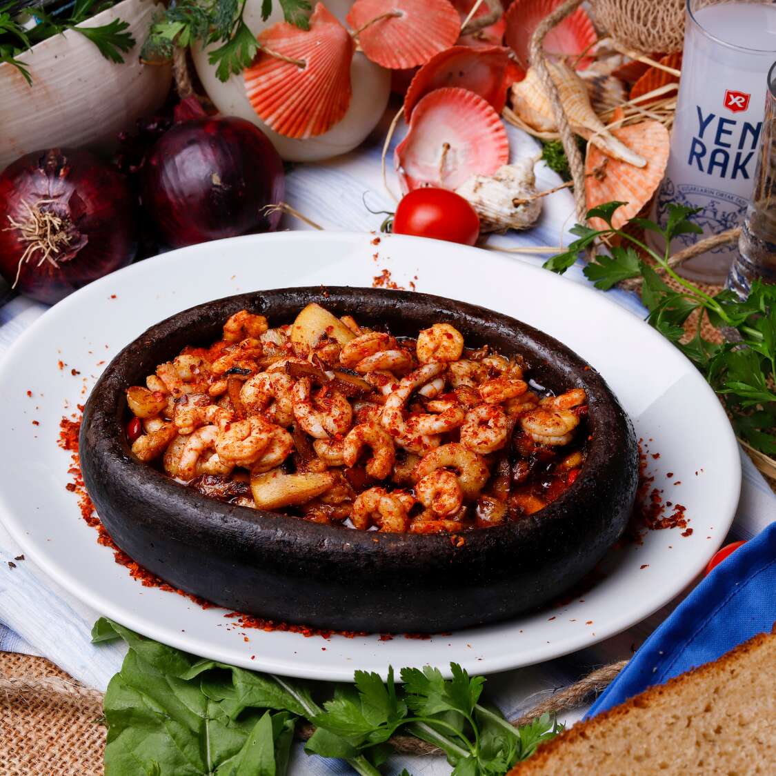Shrimp güveç