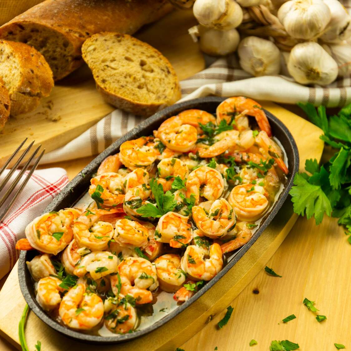 Shrimp in Butter