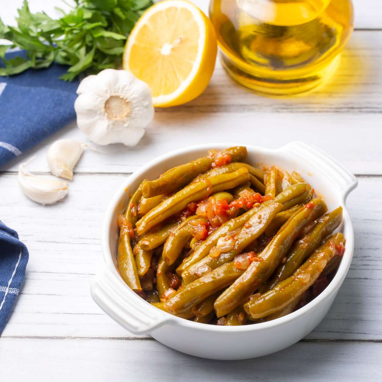 Green Beans in Olive Oil