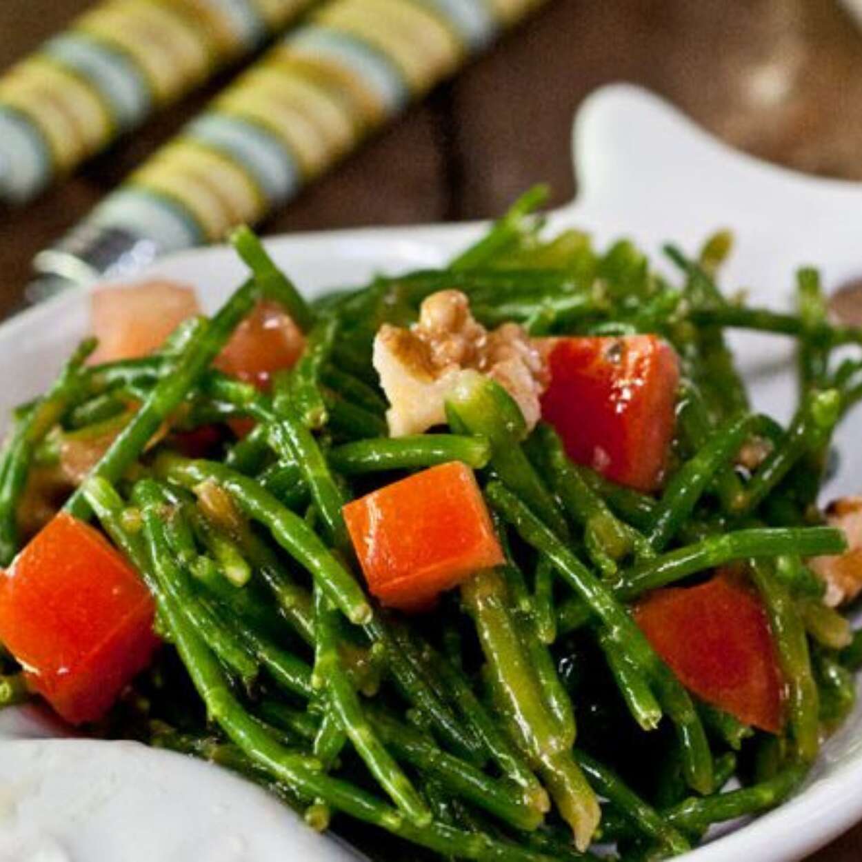 Sea bean salad
