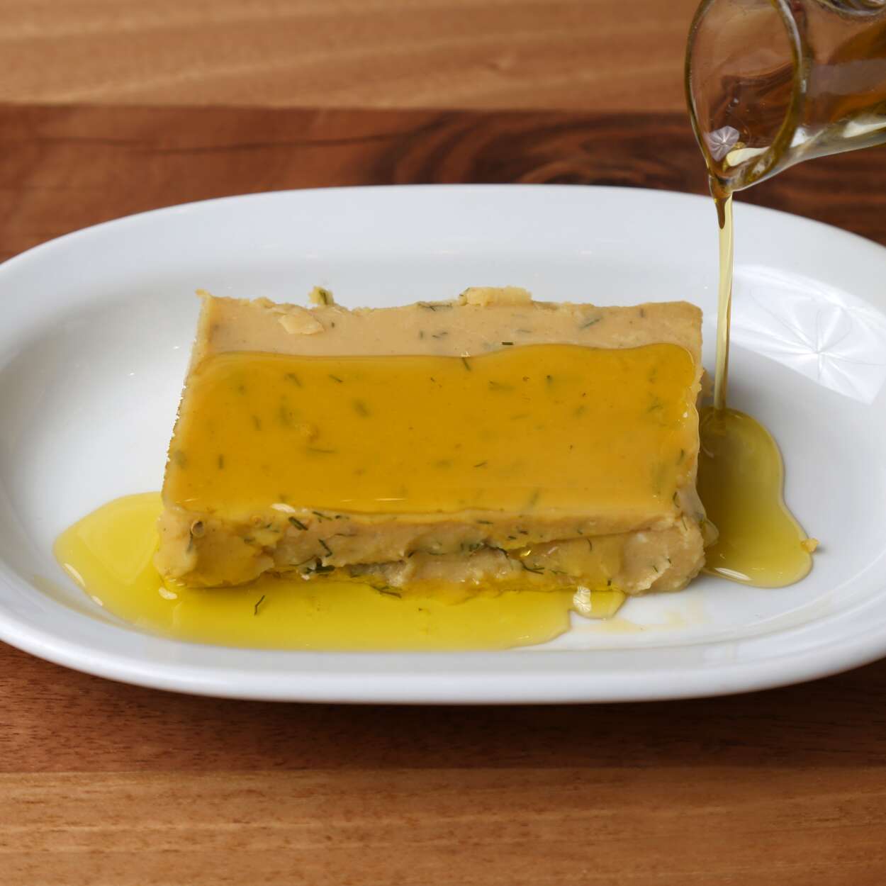 Fava bean purée