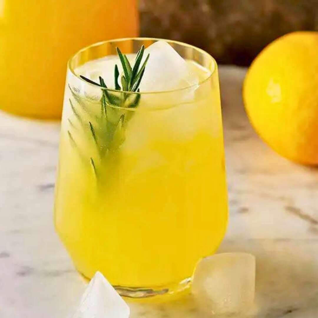 Homemade organic lemonade
