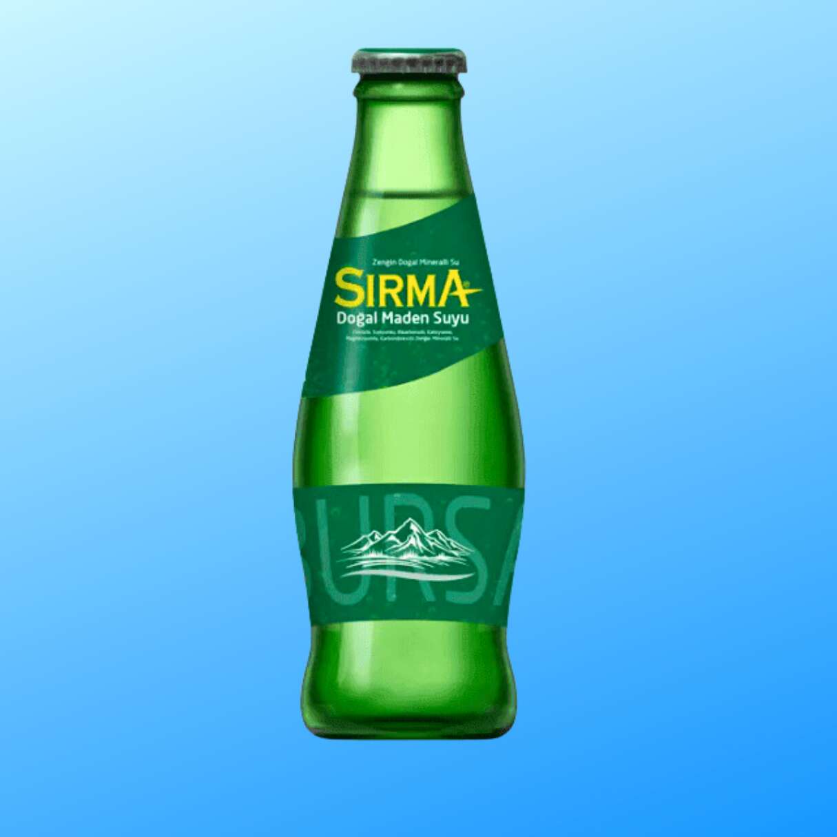 Plain sparkling water