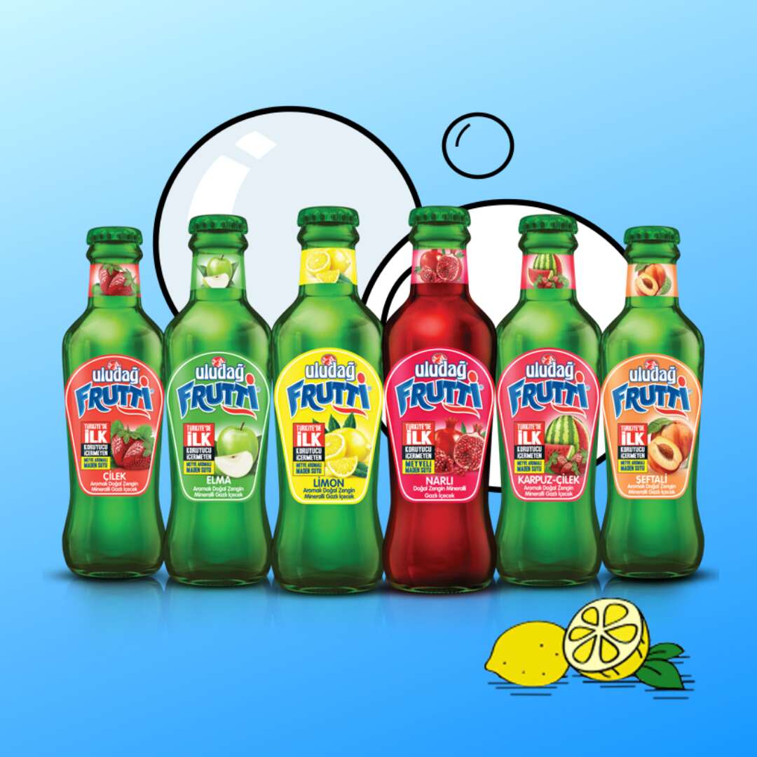 Fruit-flavoured soda