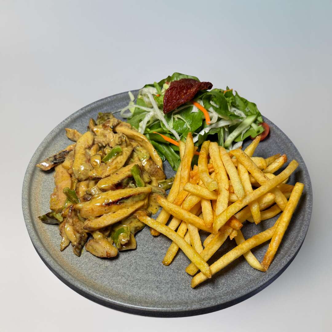Curry sauce chicken