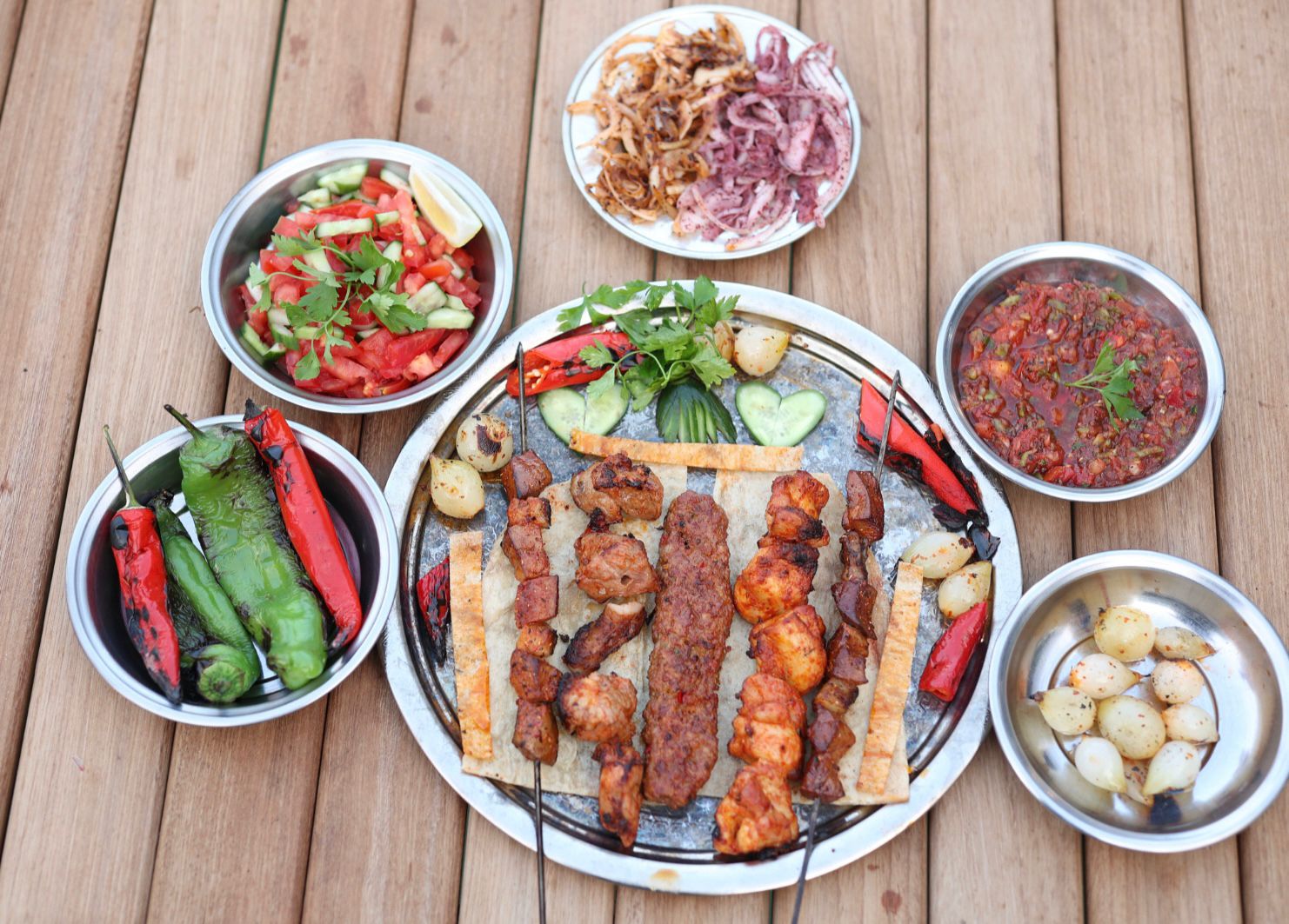 Mixed kebab (serves 2)