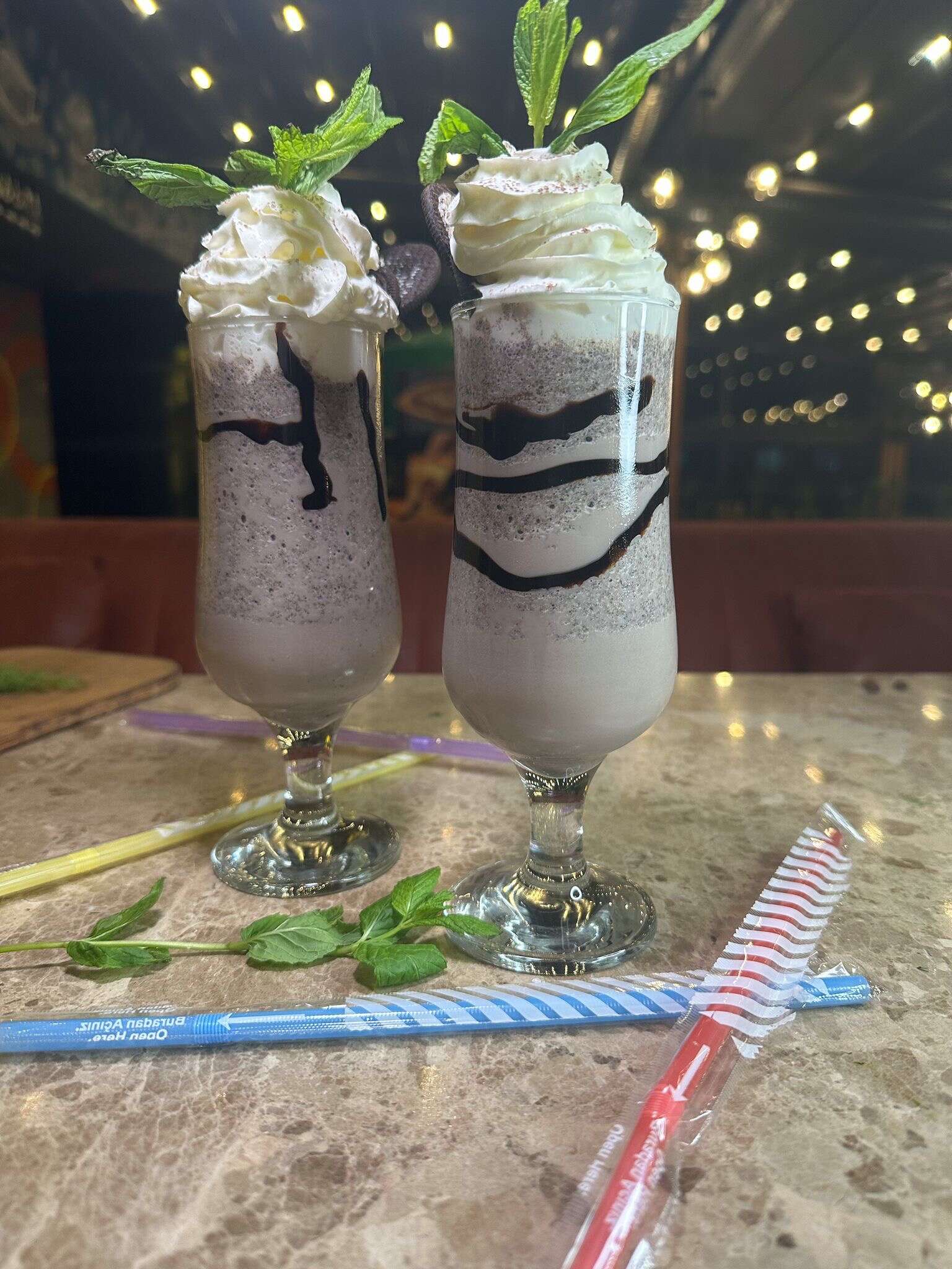 Oreo milkshake