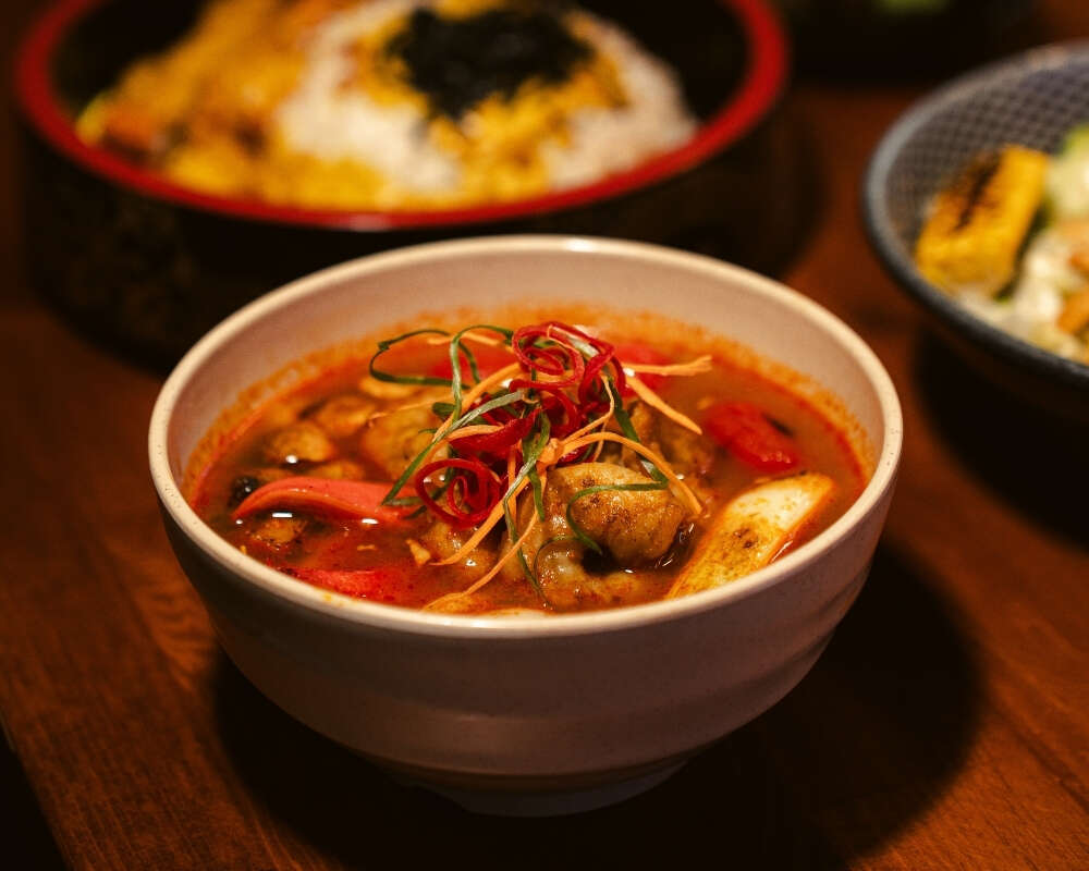 Tom yum soup (medium spicy)
