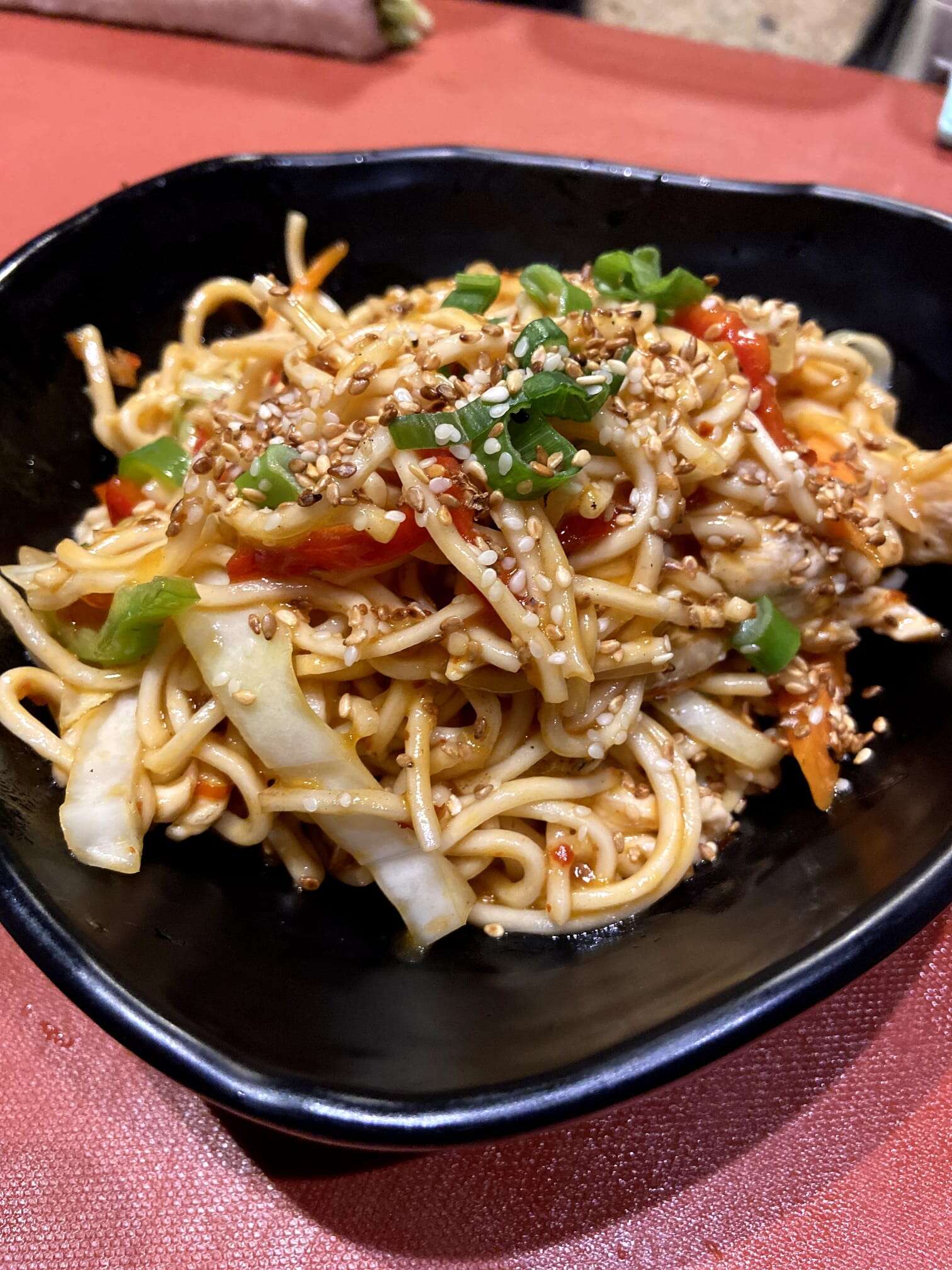 Sweet Chili Chicken Noodles