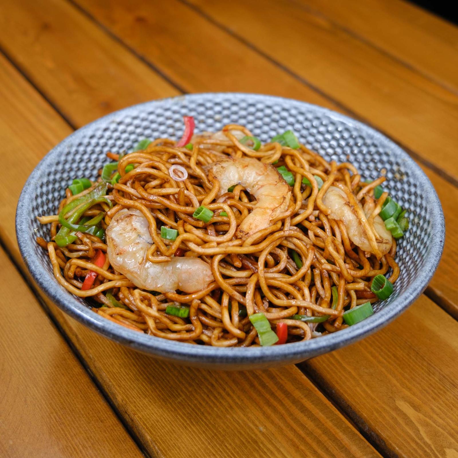 Shrimp noodles