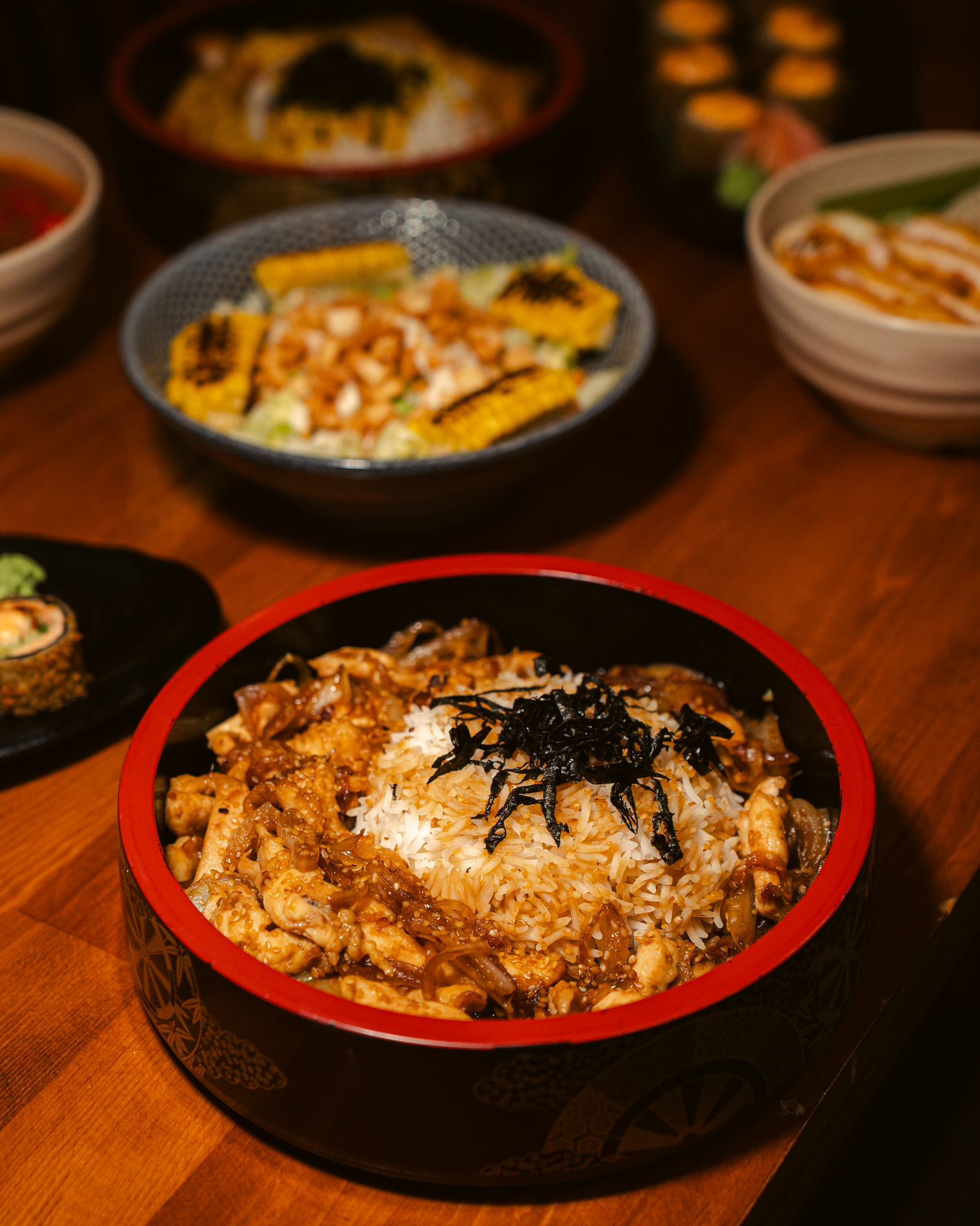 Teriyaki chicken donburi