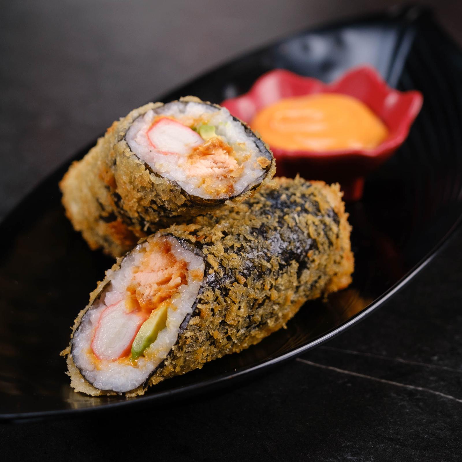 Crispy & Hot Sushi Burrito