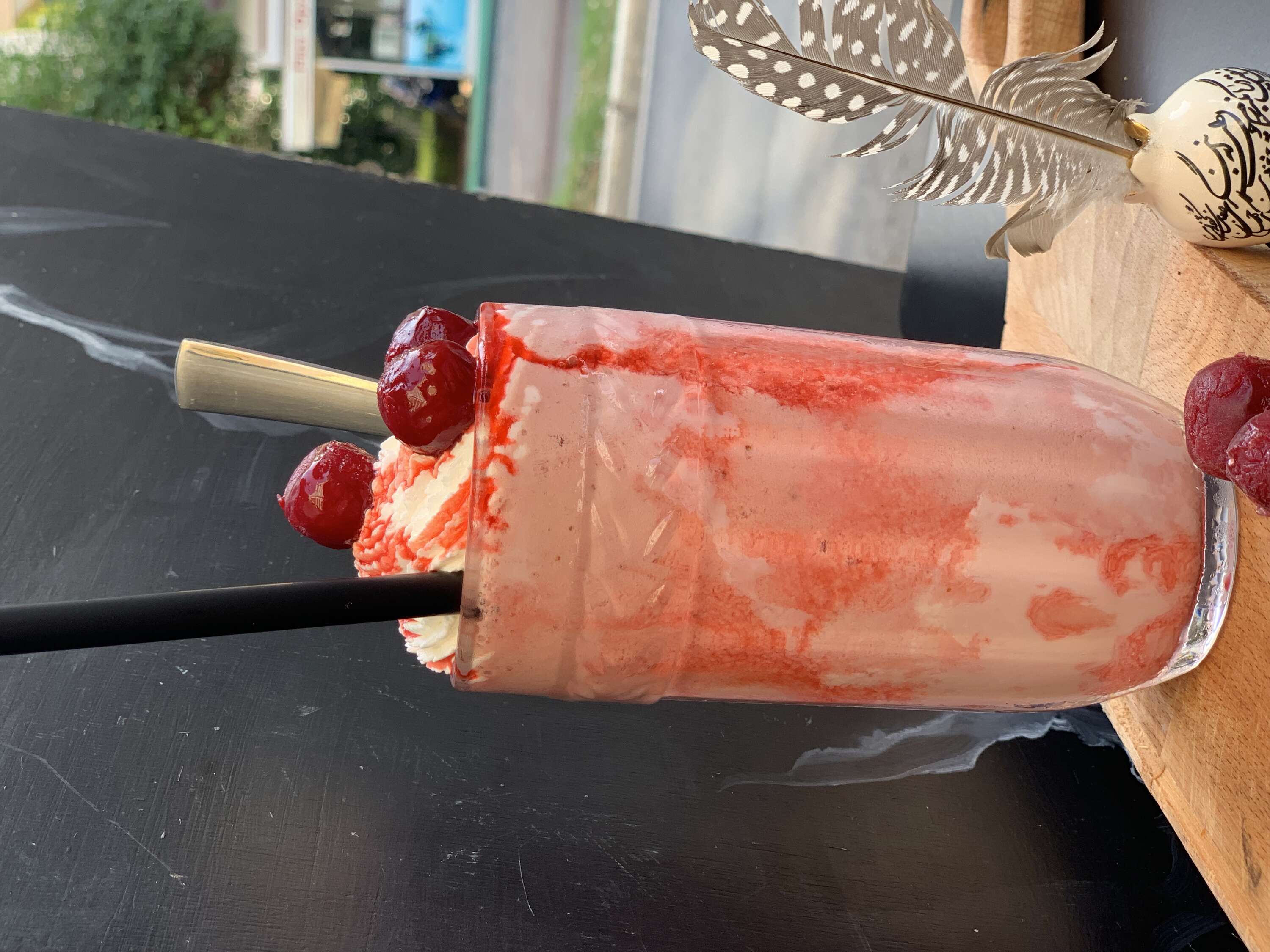 Raspberry Milkshake
