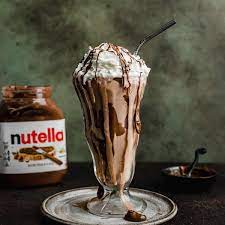 Nutella milkshake