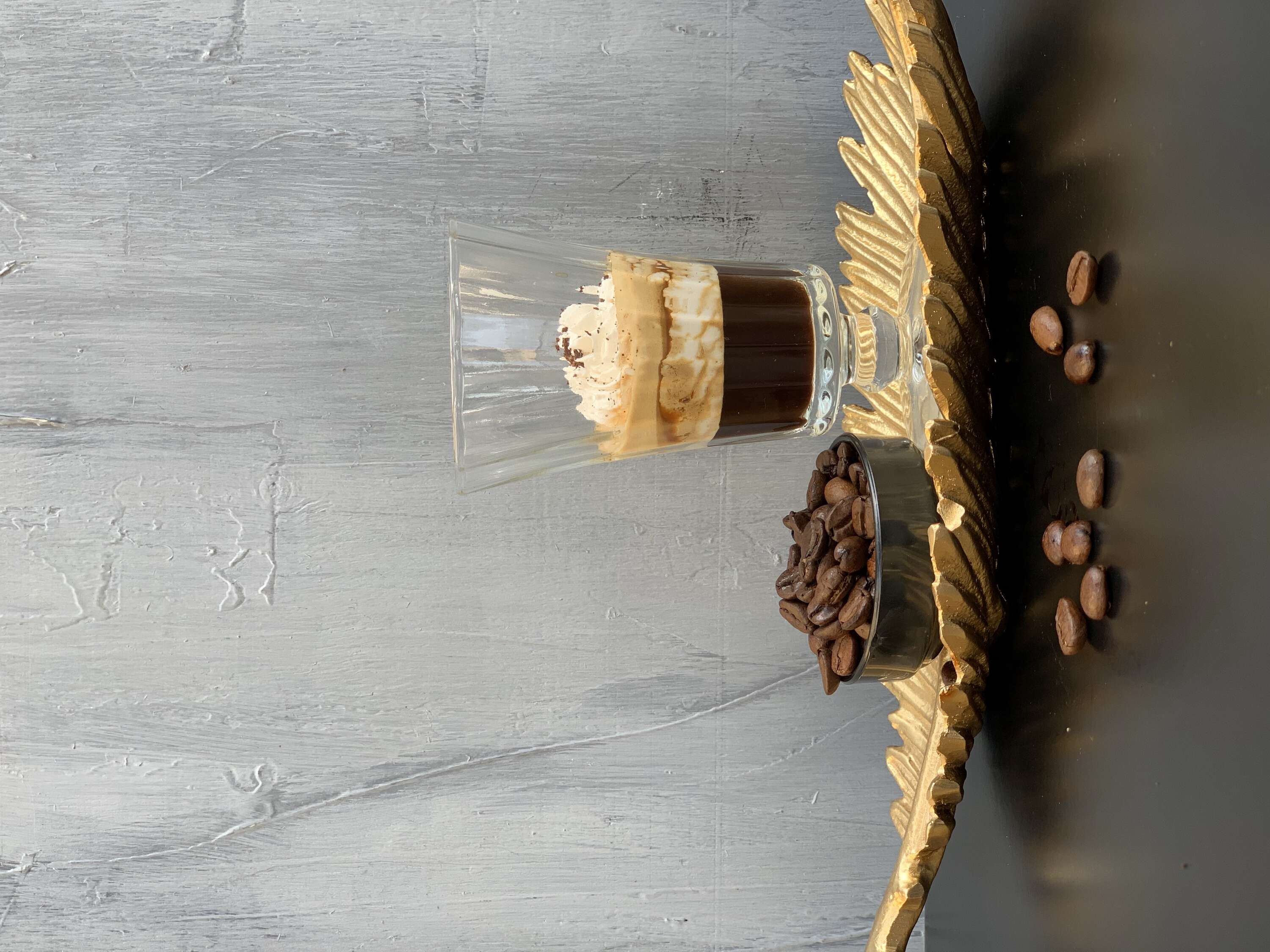 Double espresso con panna