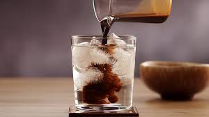 Double-shot iced Americano