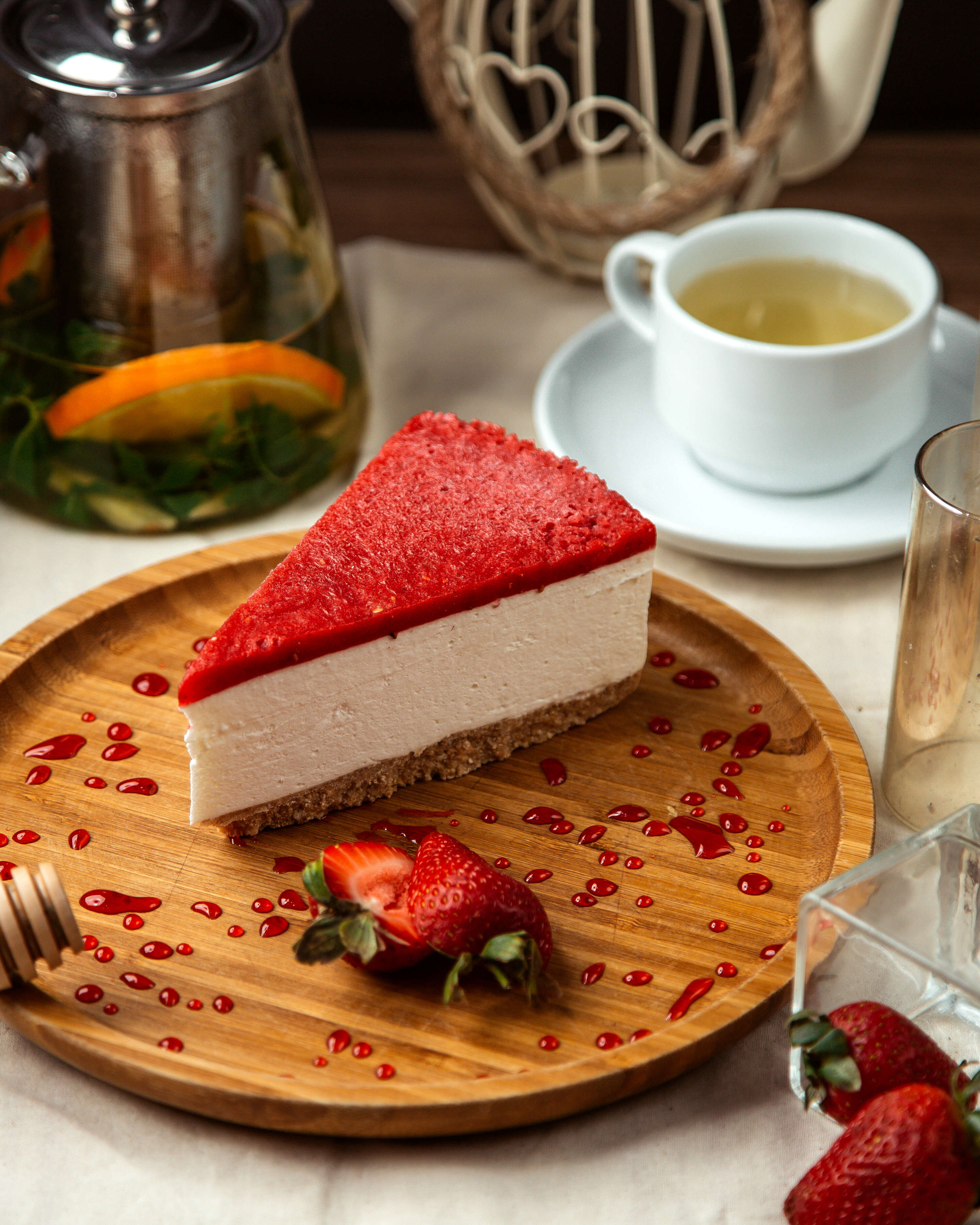 Frambuazlı Cheesecake